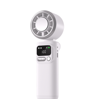 Portable Cooling Fan with Ice Compress Plate