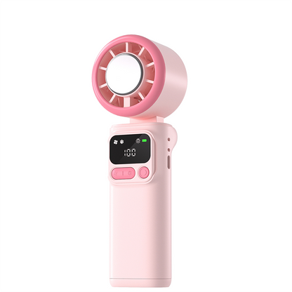Portable Cooling Fan with Ice Compress Plate