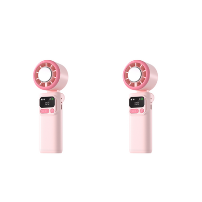 Portable Cooling Fan with Ice Compress Plate