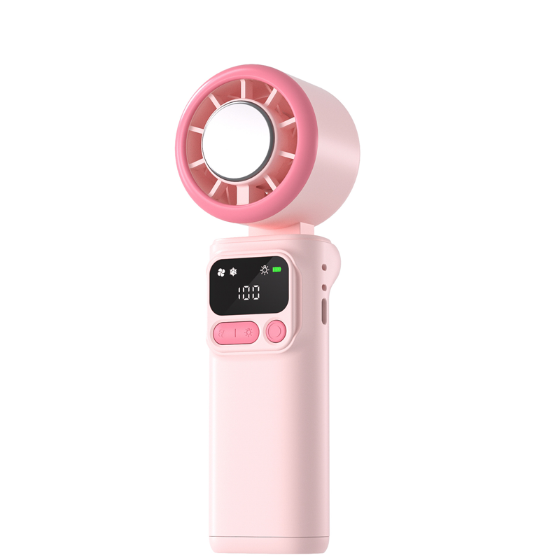 Portable Cooling Fan with Ice Compress Plate