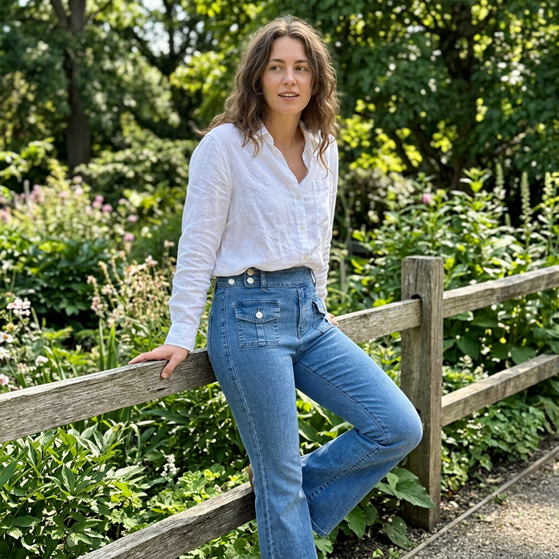 🎁New Arrival 50% OFF💥Women's High Waisted Flare Jeans