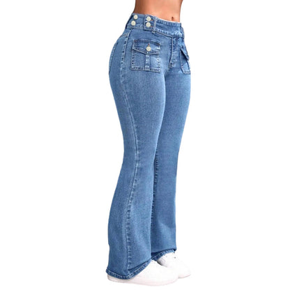 🎁New Arrival 50% OFF💥Women's High Waisted Flare Jeans