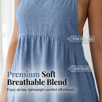 Women's Casual Overall Pinafore Dress