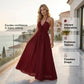 Women's Halter Neck Backless Maxi Dress