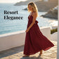 Women's Halter Neck Backless Maxi Dress