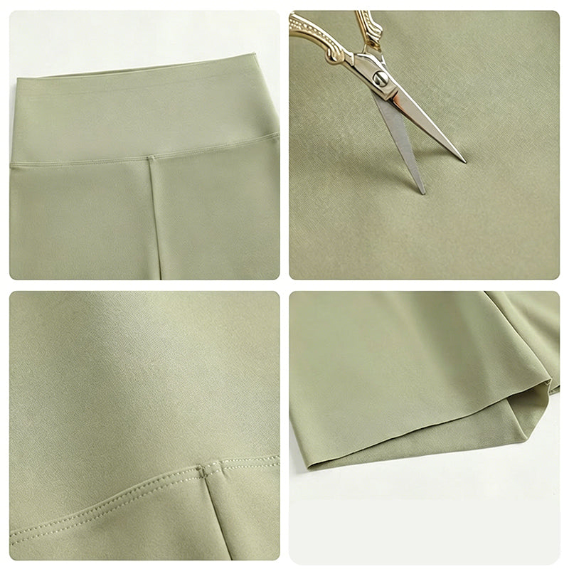 Women's Seamless High-Waist Slip Shorts