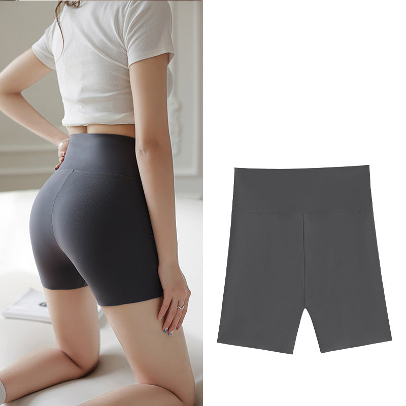 Women's Seamless High-Waist Slip Shorts