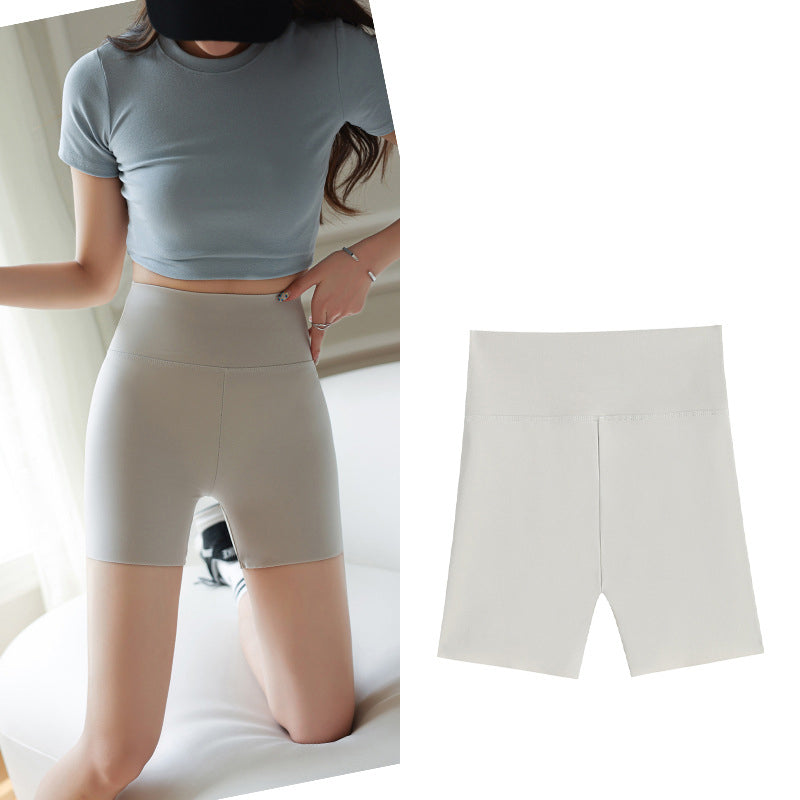 Women's Seamless High-Waist Slip Shorts