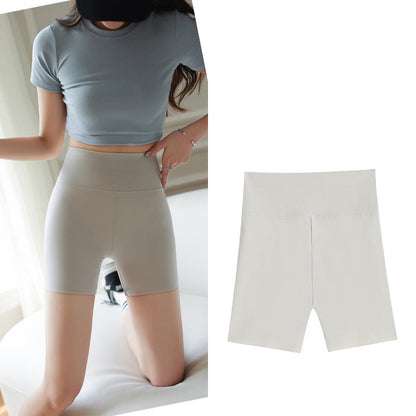 Women's Seamless High-Waist Slip Shorts