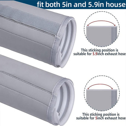 Portable AC Hose Insulation Sleeve