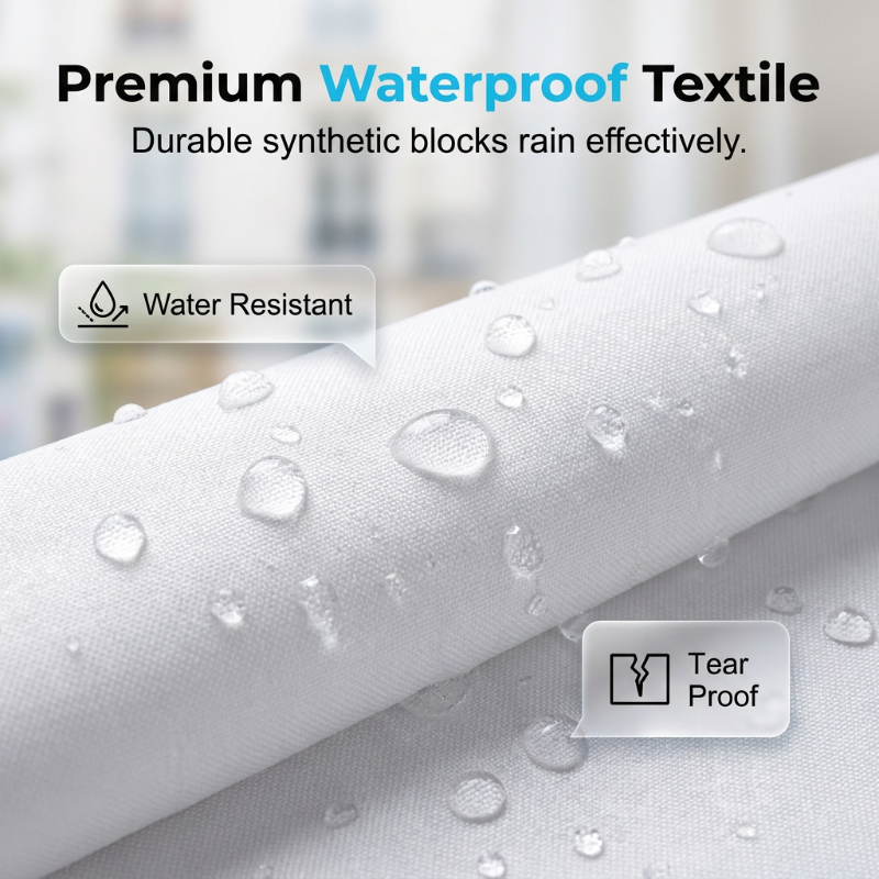 Portable AC Window Seal Kit with 2 Zipper Doors