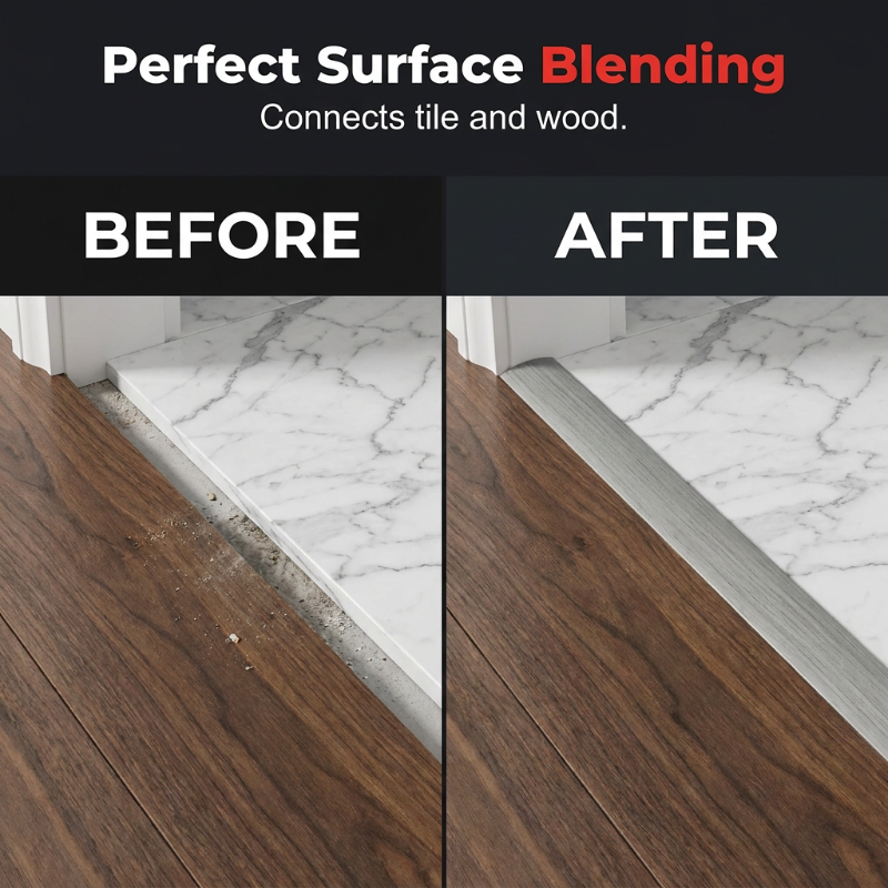 Self-Adhesive Flexible Floor Transition Strip