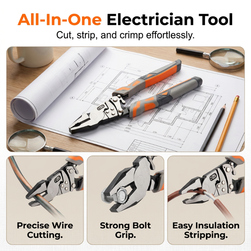 Ratchet Cable Wire Cutter Pliers