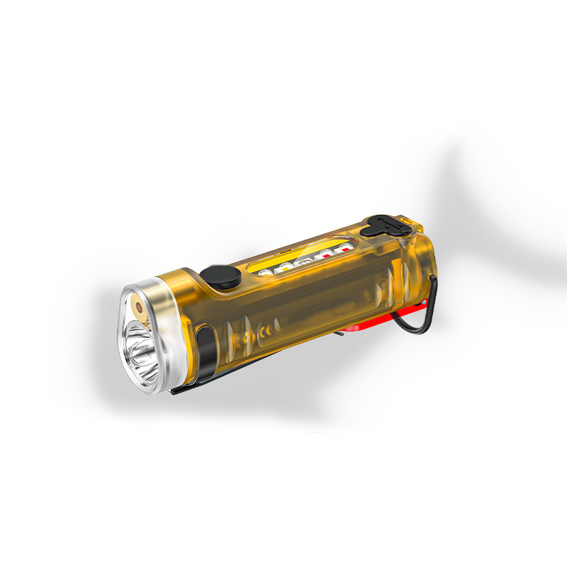 Multi-Functional Rechargeable Mini Keychain Flashlight