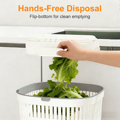 Collapsible Faucet-Hanging Sink Strainer Basket