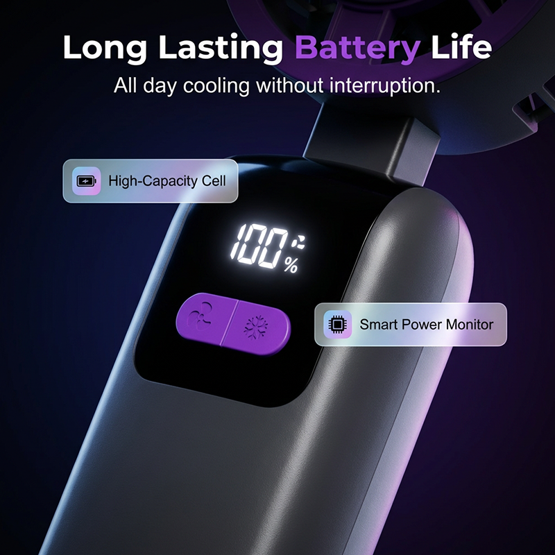 Portable Handheld Cooling Fan