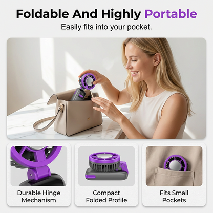Portable Handheld Cooling Fan