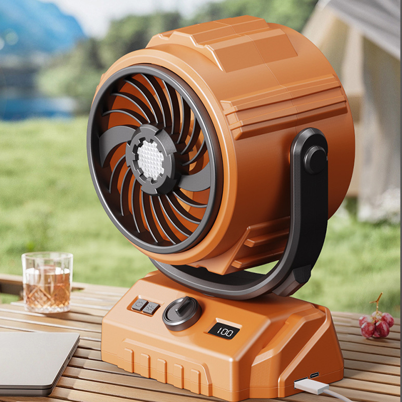 100-Speed Turbo Camping Fan