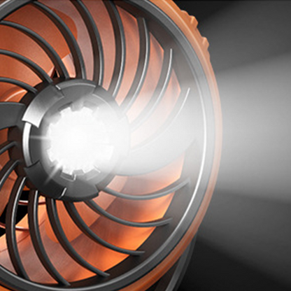100-Speed Turbo Camping Fan