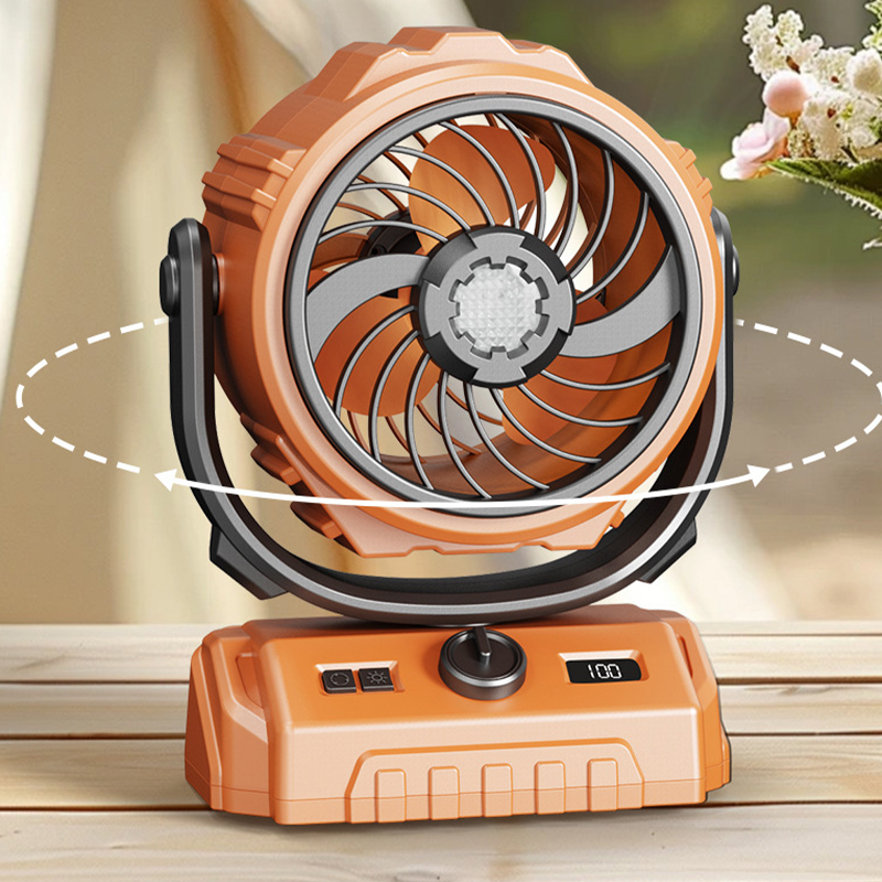 100-Speed Turbo Camping Fan