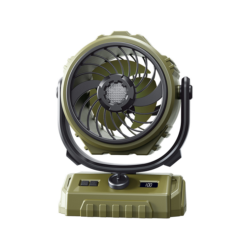 100-Speed Turbo Camping Fan