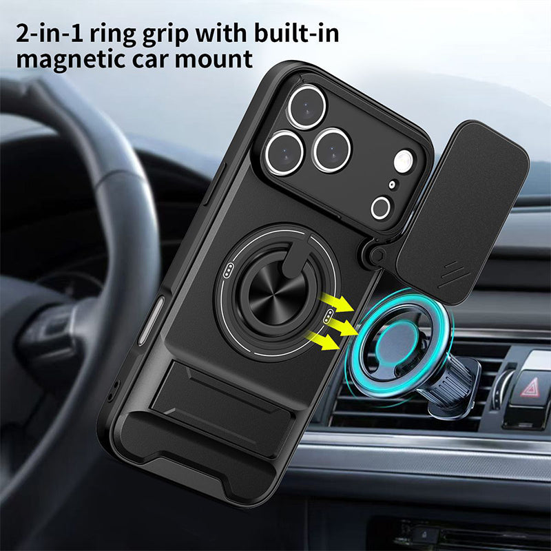 4-in-1 Protective Case with Camera Slider