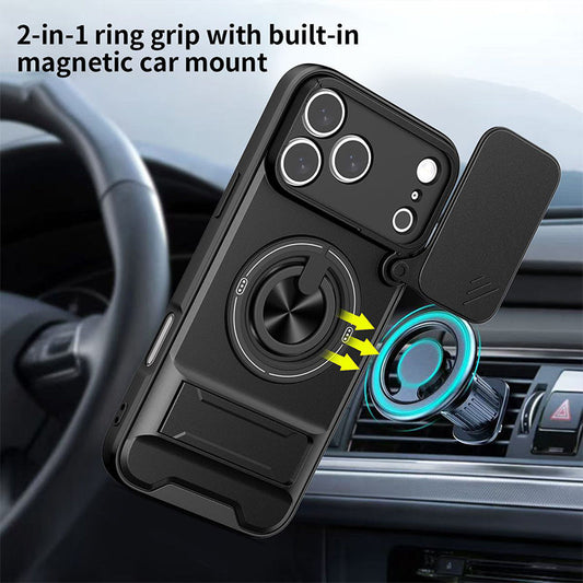 4-in-1 Protective Case with Camera Slider