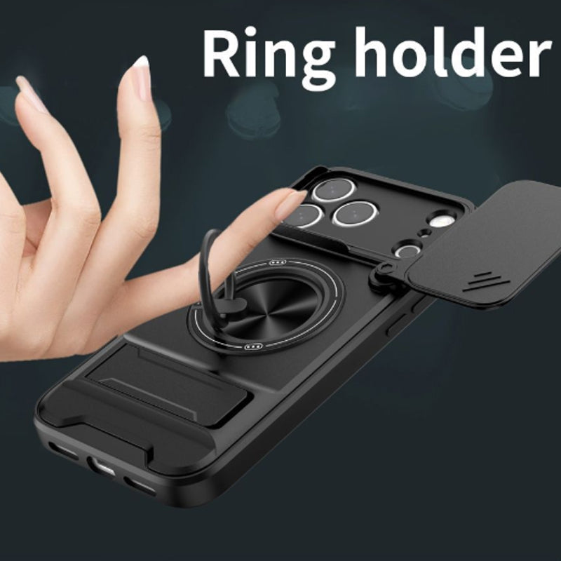 4-in-1 Protective Case with Camera Slider