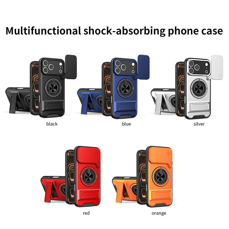 4-in-1 Protective Case with Camera Slider