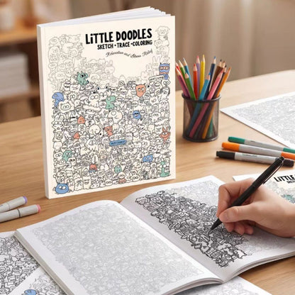 Creative Doodle Art Coloring Book