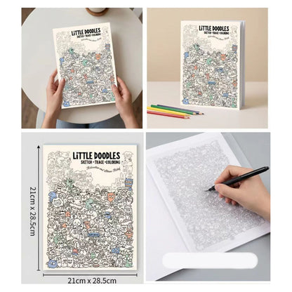 Creative Doodle Art Coloring Book