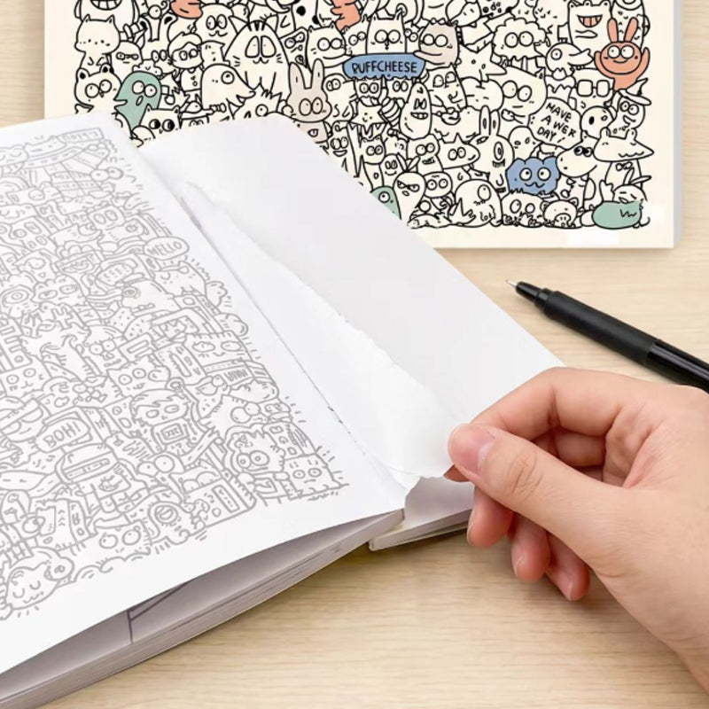 Creative Doodle Art Coloring Book