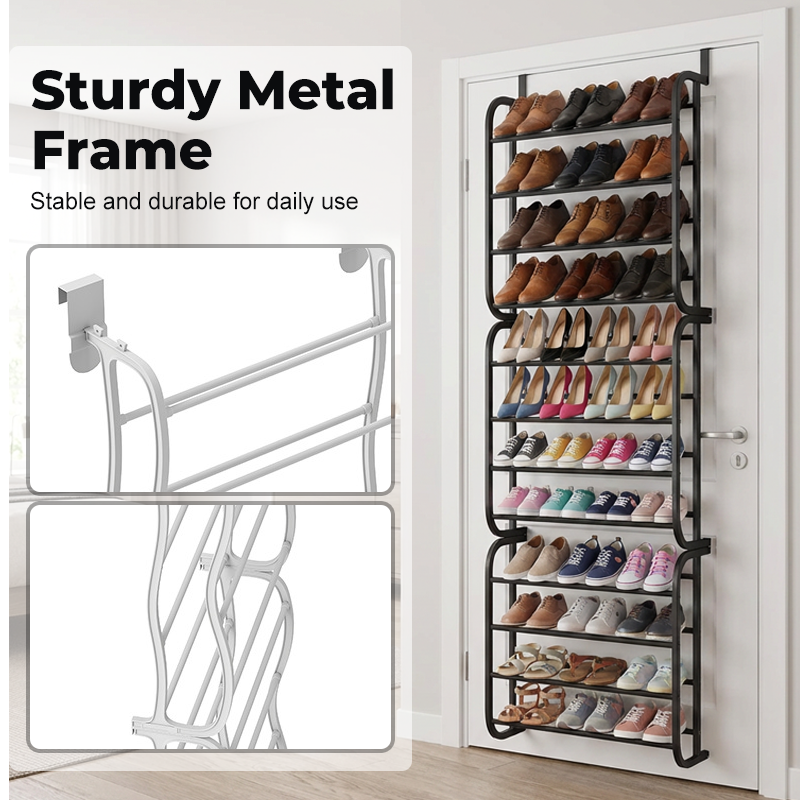 Over-the-Door Shoe Rack Organizer