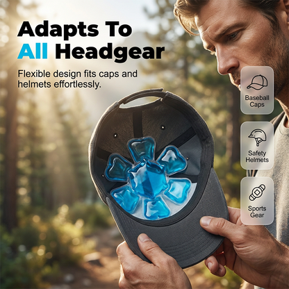 Reusable Cooling Ice Pack for Hat