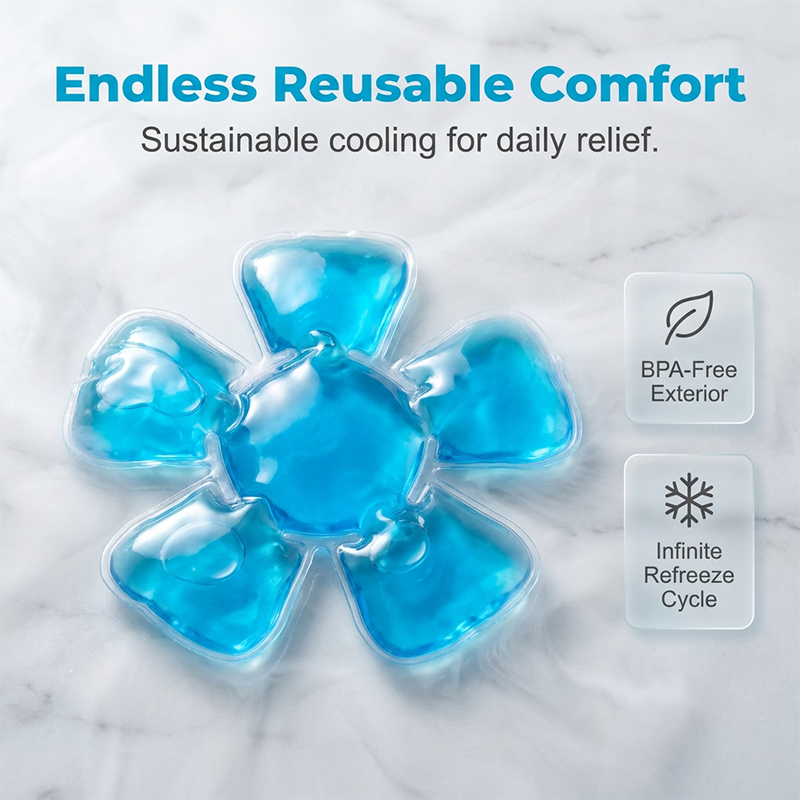 Reusable Cooling Ice Pack for Hat