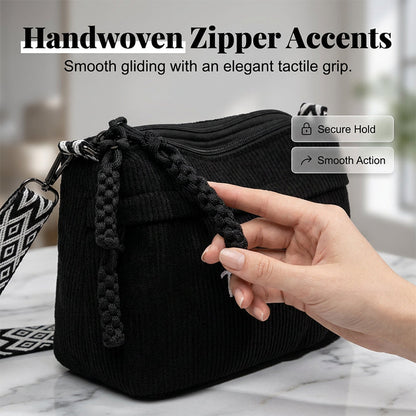 Women's Vintage Large-Capacity Crossbody Bag