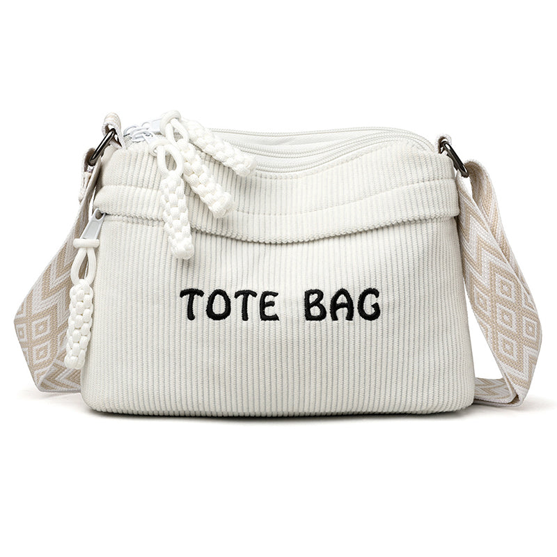 Women's Vintage Large-Capacity Crossbody Bag