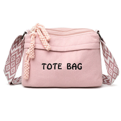 Women's Vintage Large-Capacity Crossbody Bag