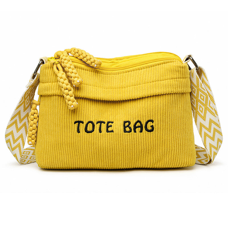 Women's Vintage Large-Capacity Crossbody Bag