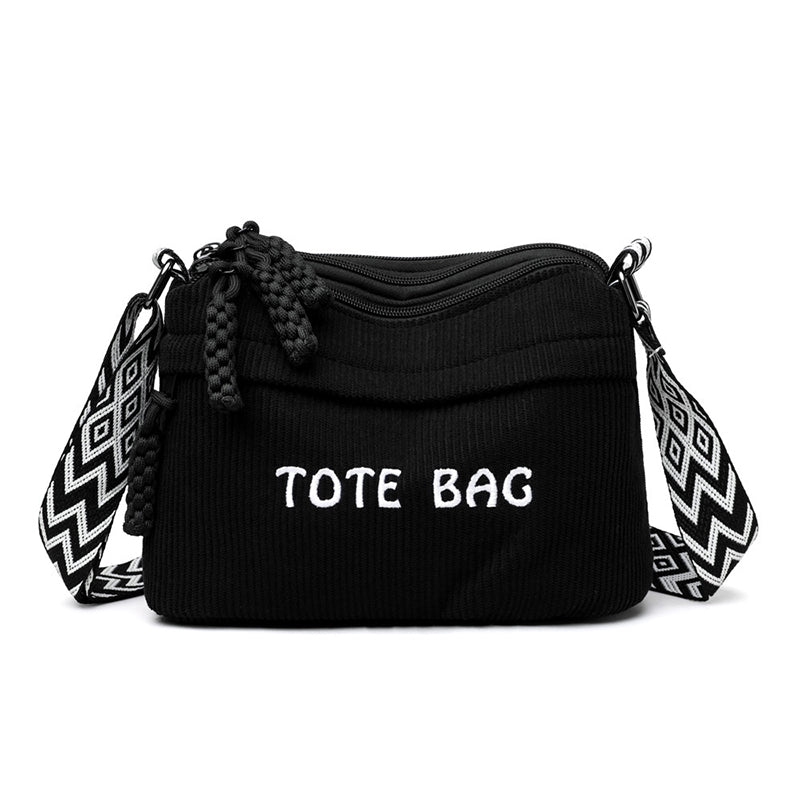 Women's Vintage Large-Capacity Crossbody Bag