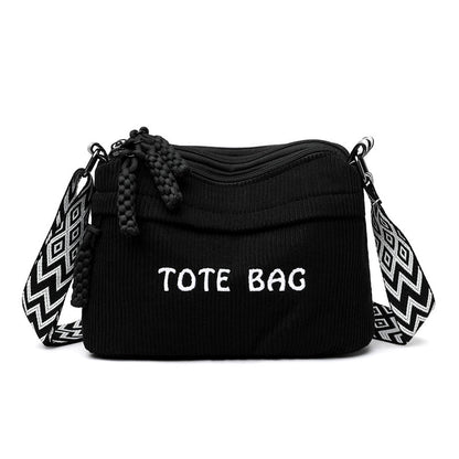 Women's Vintage Large-Capacity Crossbody Bag