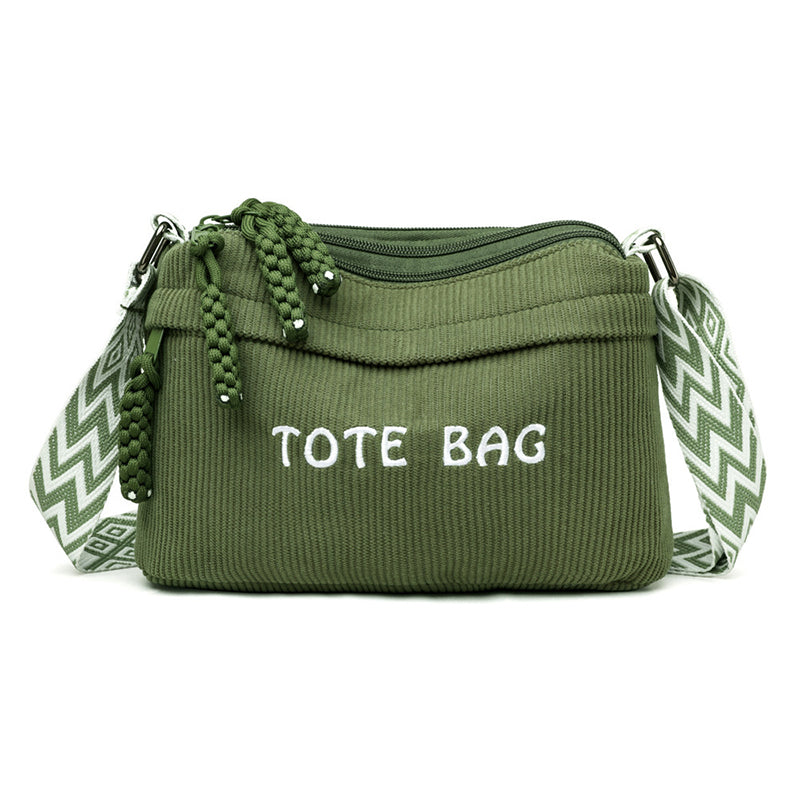 Women's Vintage Large-Capacity Crossbody Bag