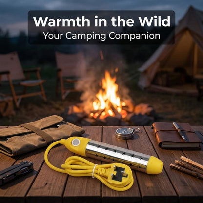 Safe Anti-Scald Immersion Heater for Travel & Home