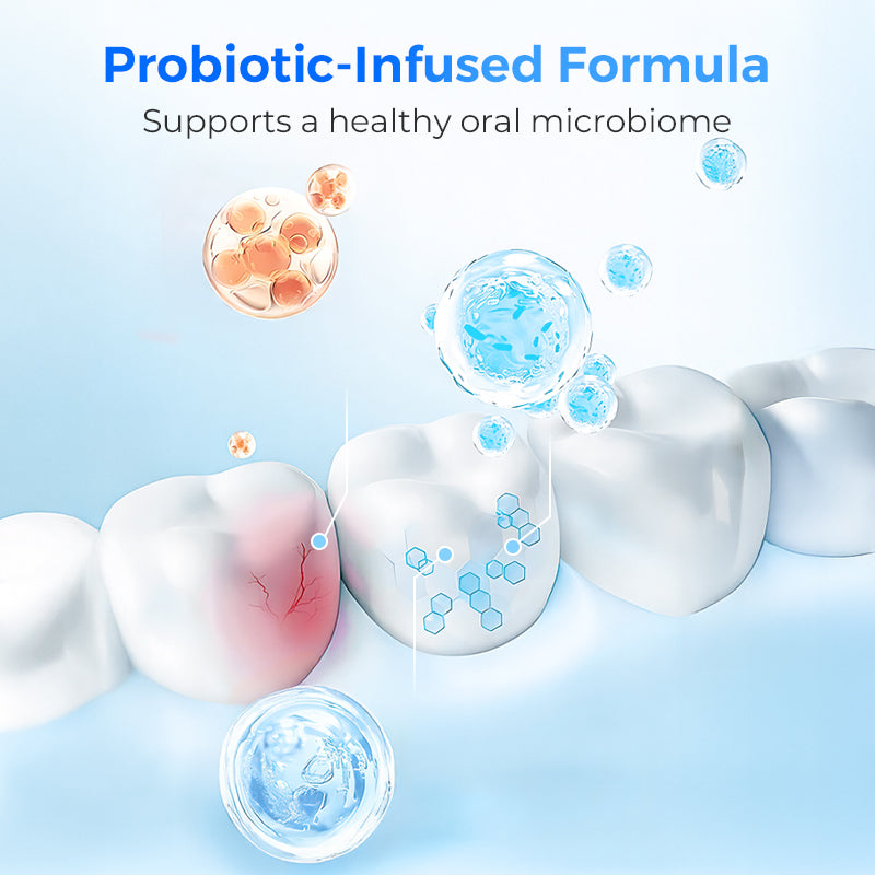 Portable Chewable Toothpaste Tablets for Fresh Breath - 30 Pack