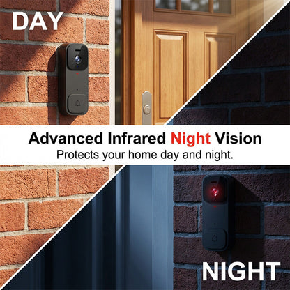 Smart Video Doorbell with 4.3" Display Screen
