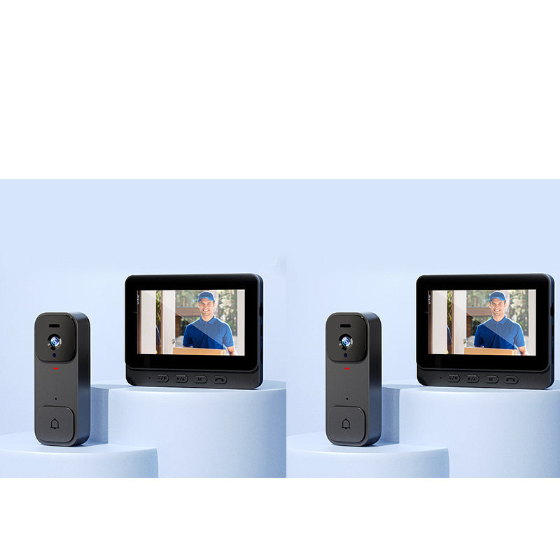 Smart Video Doorbell with 4.3" Display Screen