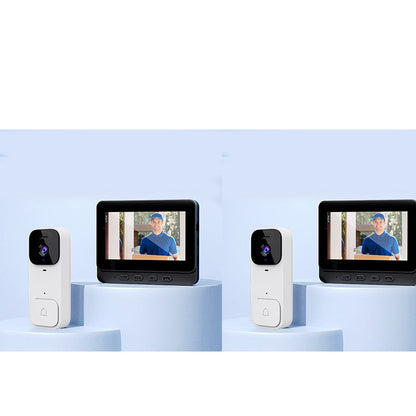 Smart Video Doorbell with 4.3" Display Screen