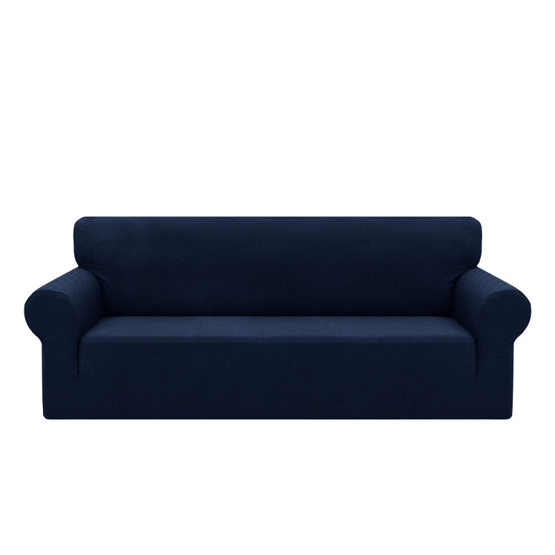 High Stretch Jacquard Sofa Cover with Non-Slip Straps