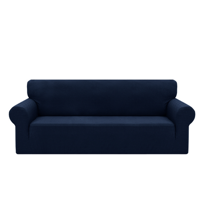 High Stretch Jacquard Sofa Cover with Non-Slip Straps