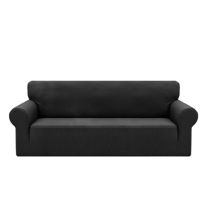 High Stretch Jacquard Sofa Cover with Non-Slip Straps